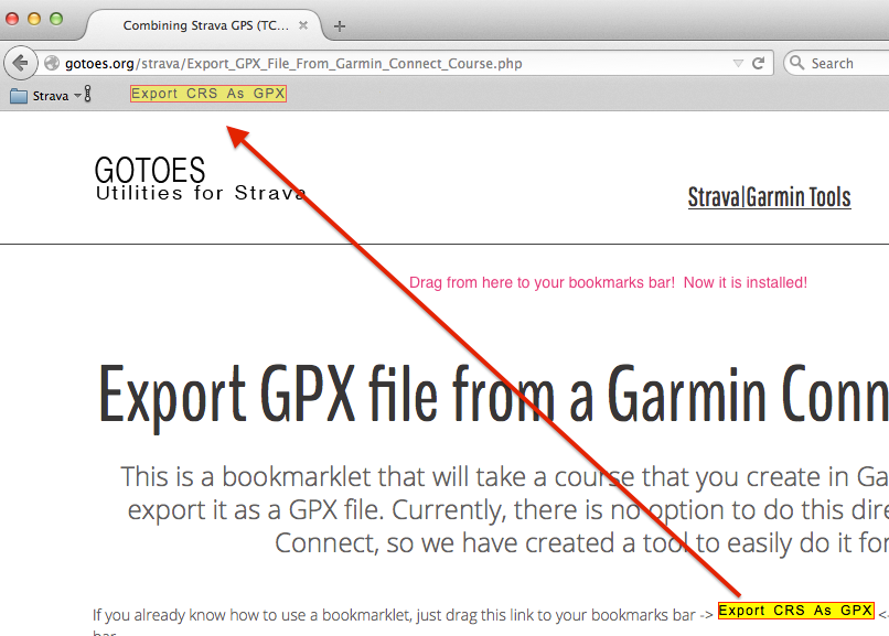 How To Drag Bookmarklet to bookmarks bar