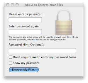 Password Protect Mac Files