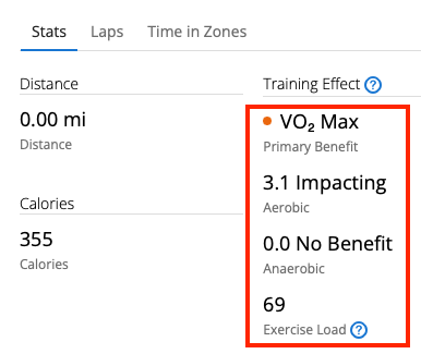 Training Load.