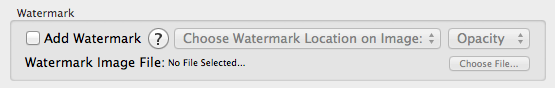 How to watermark your images