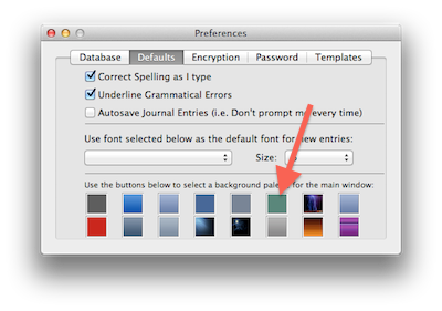 How to change the color of your mac journal