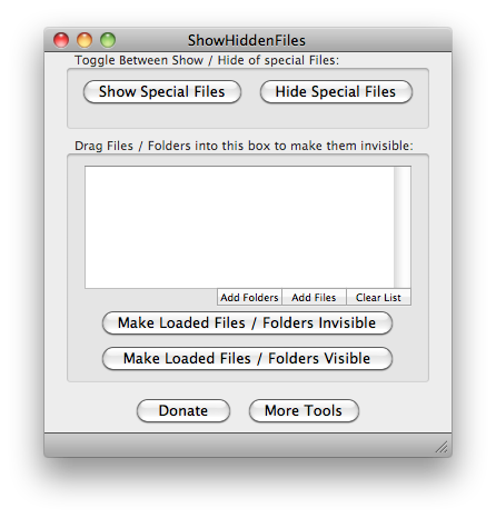 ls show hidden files mac