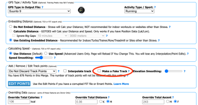 To try and fix the irregular speed issue, please try checking the &quot;Make a Fake Track&quot; option.