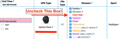 Screen Shot 2024-12-04 at 7.24.36 AM.png (45.92 KiB) Viewed 53419 times If you omit the heart rate data, Garmin Connect will be forced to use the training_effect embedded in the file, and will NOT recalculate your training_effect.