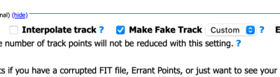 For Step 3, where to find the &quot;Make Fake Track&quot; option.