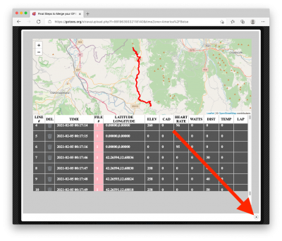 Finalizing your changes to your GPS File.