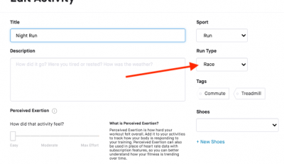 How to fix Strava Pace too high after a merge